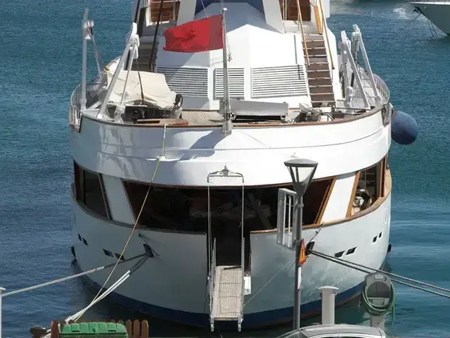 Classic Steel motor yacht 47m.