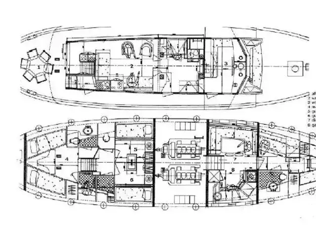 S. WHITE & CO Trawler Displacement