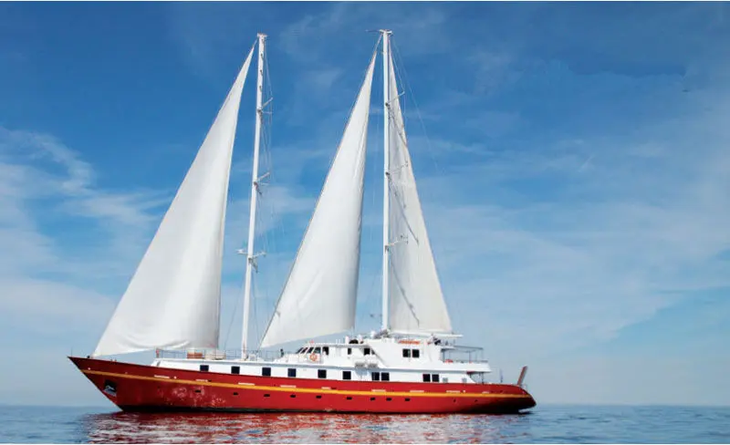 Greek Made Sail Assisted Passenger Cruise Ship 164ft.