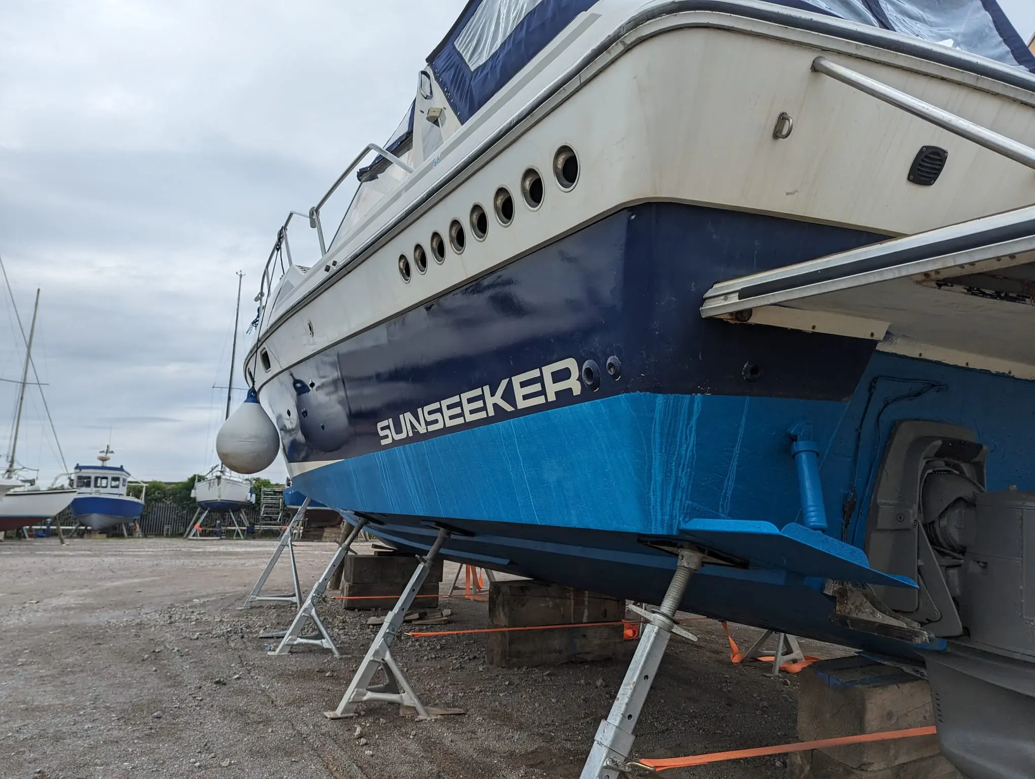 1987 Sunseeker san remo 33