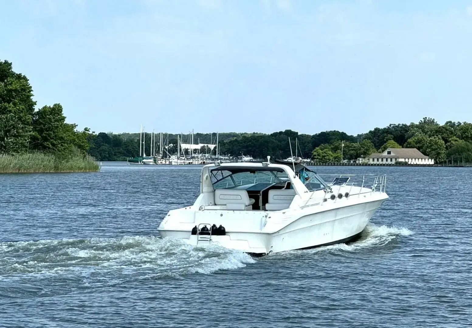 1995 Sea Ray 400 express cruiser