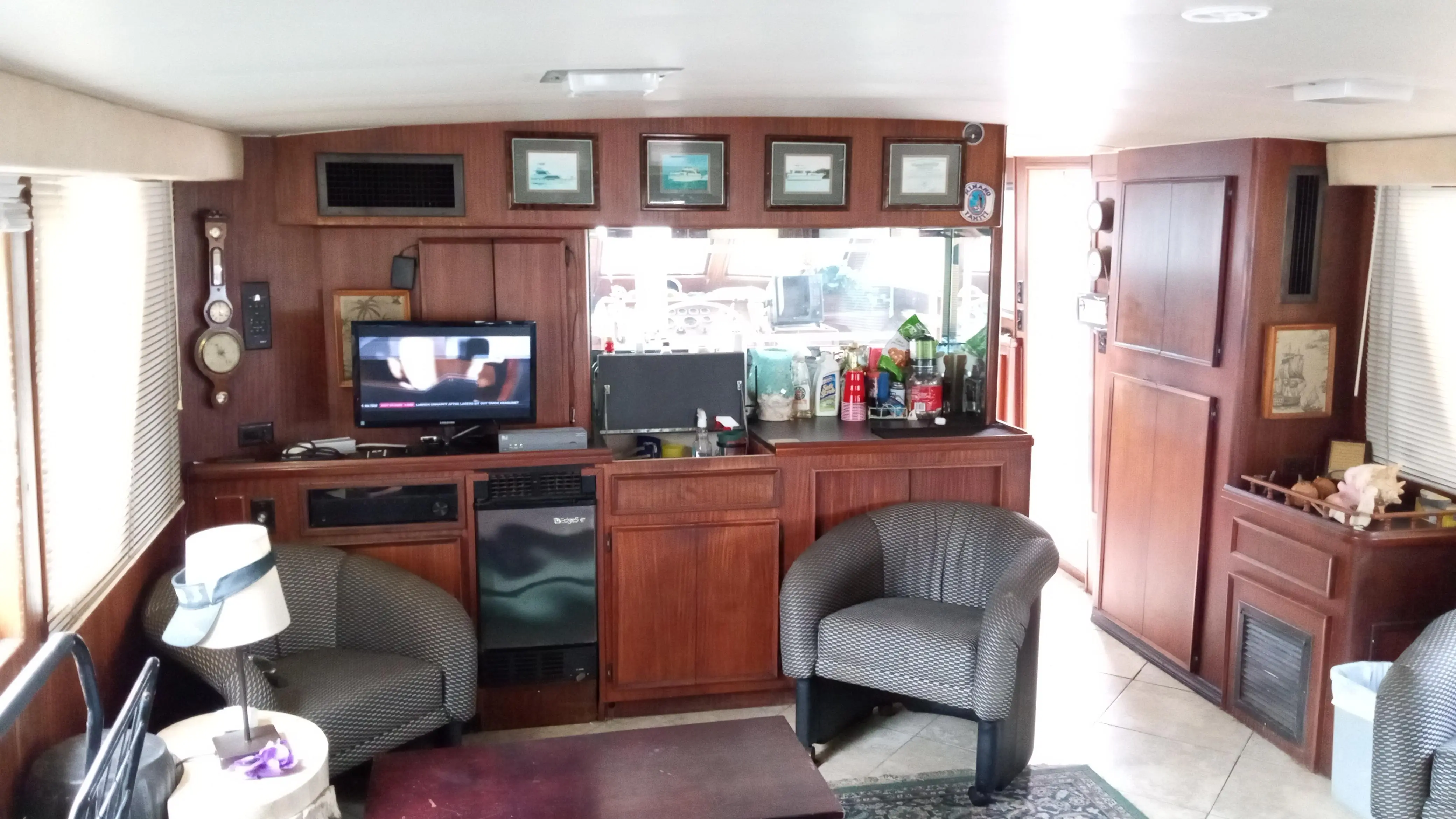 1986 Hatteras 53 extended deckhouse motor yacht