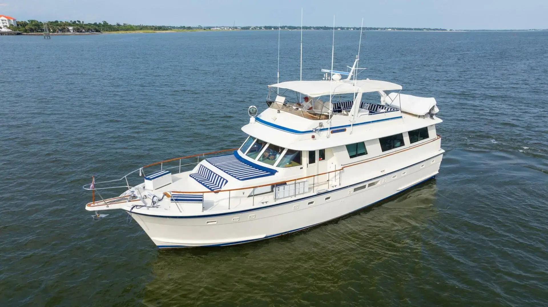 1987 Hatteras 63 motor yacht