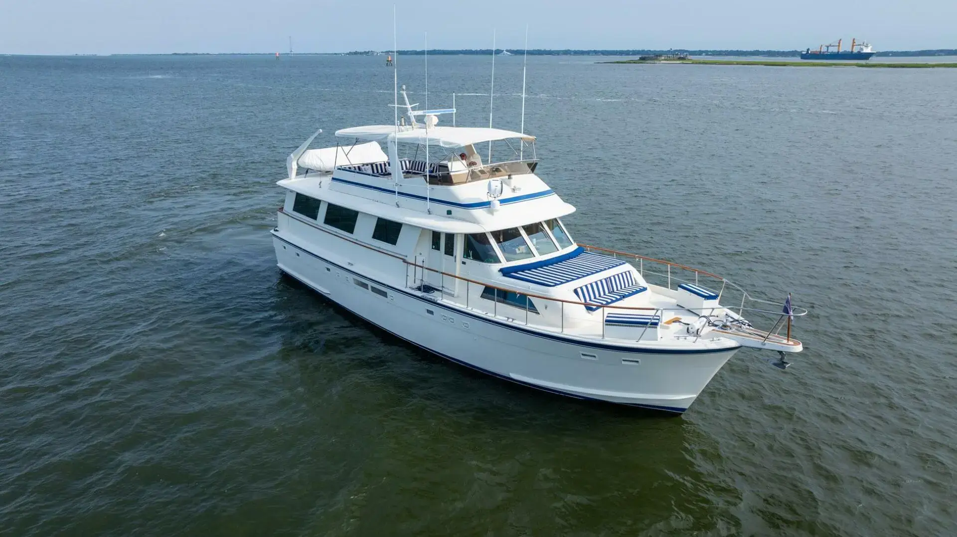 1987 Hatteras 63 motor yacht