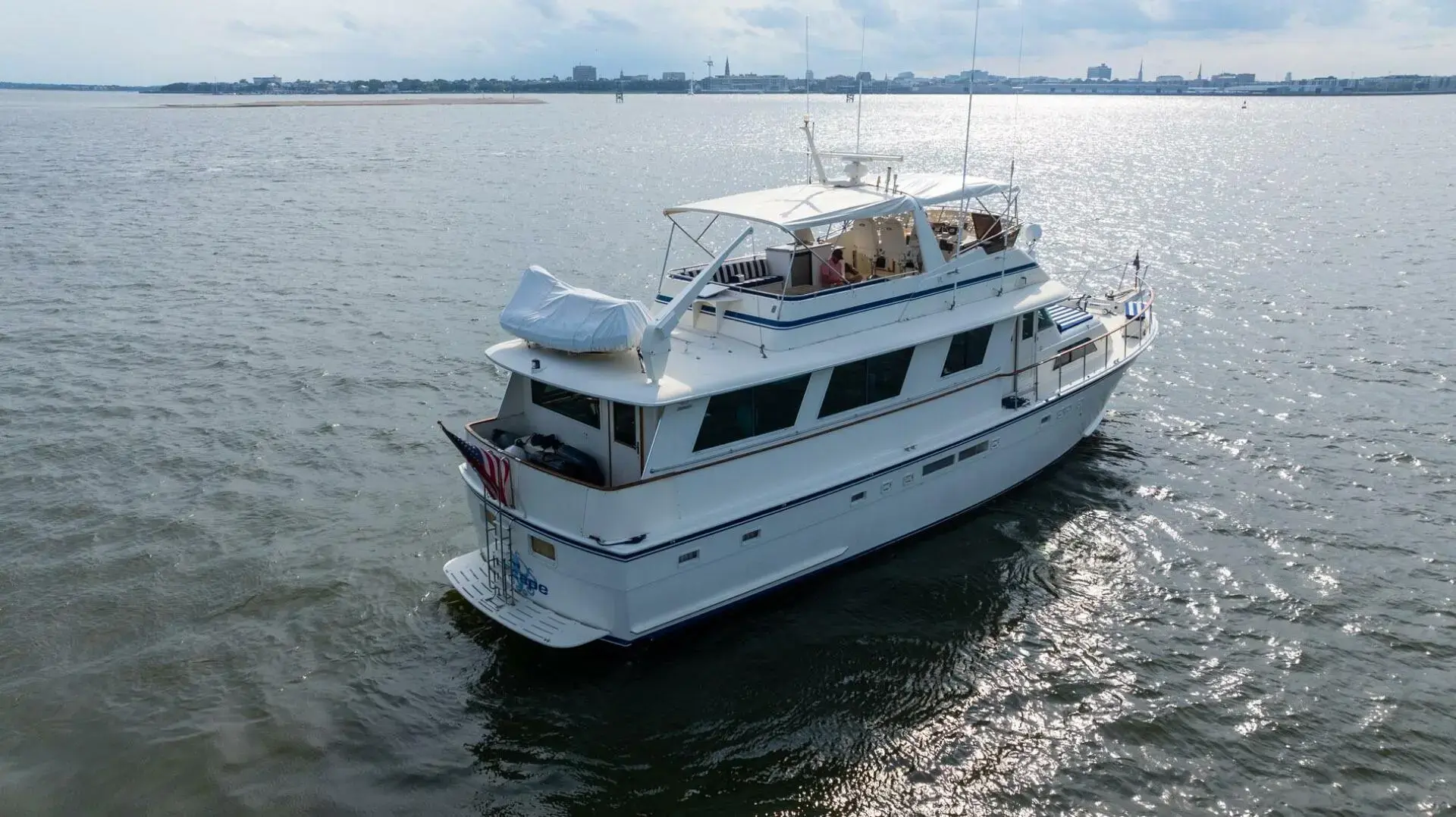 1987 Hatteras 63 motor yacht