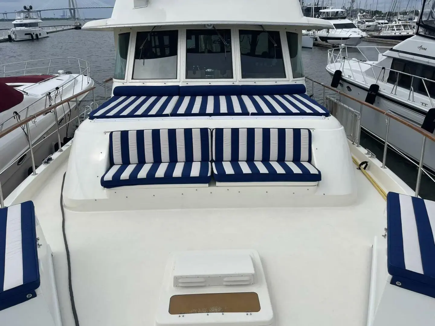 1987 Hatteras 63 motor yacht