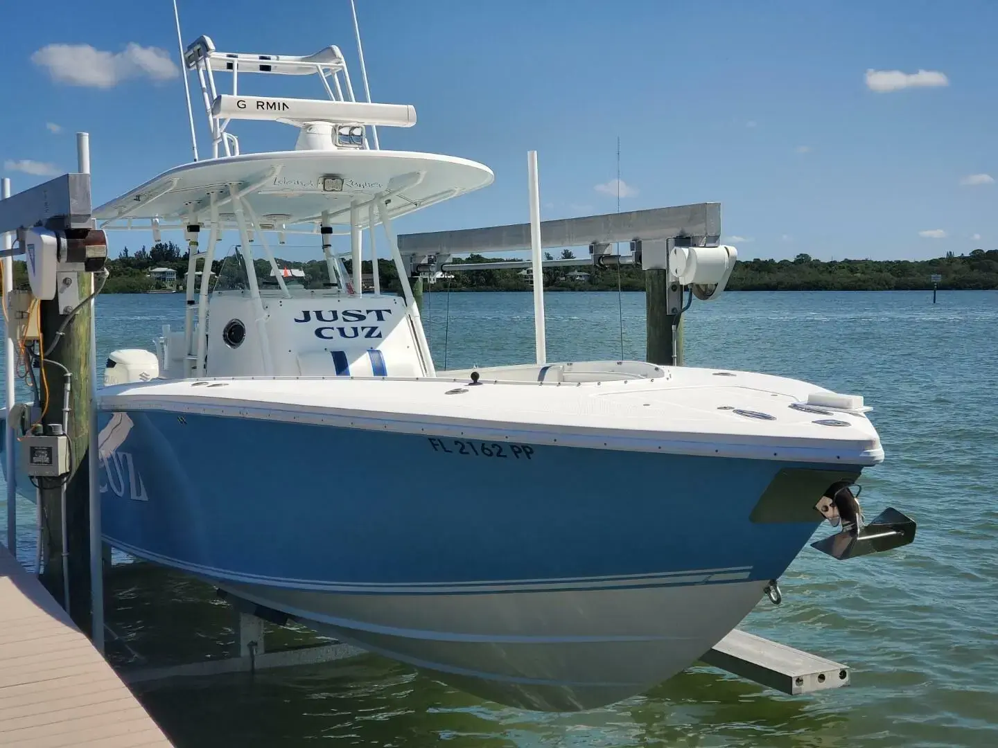 2007 Island Runner center console