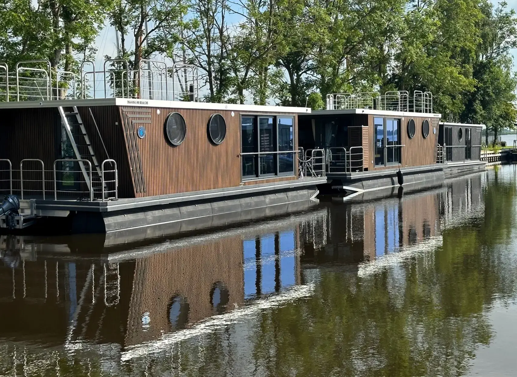 2024 Nordic ns 40 special project 1-2-3 houseboats