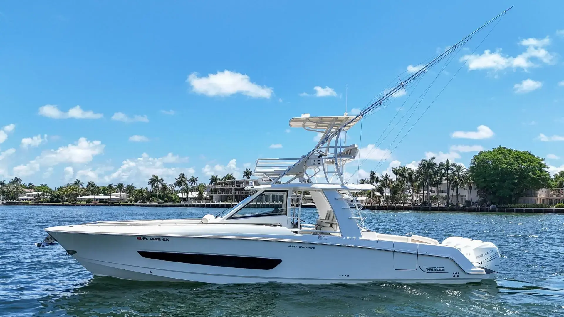 2017 Boston Whaler 420 outrage