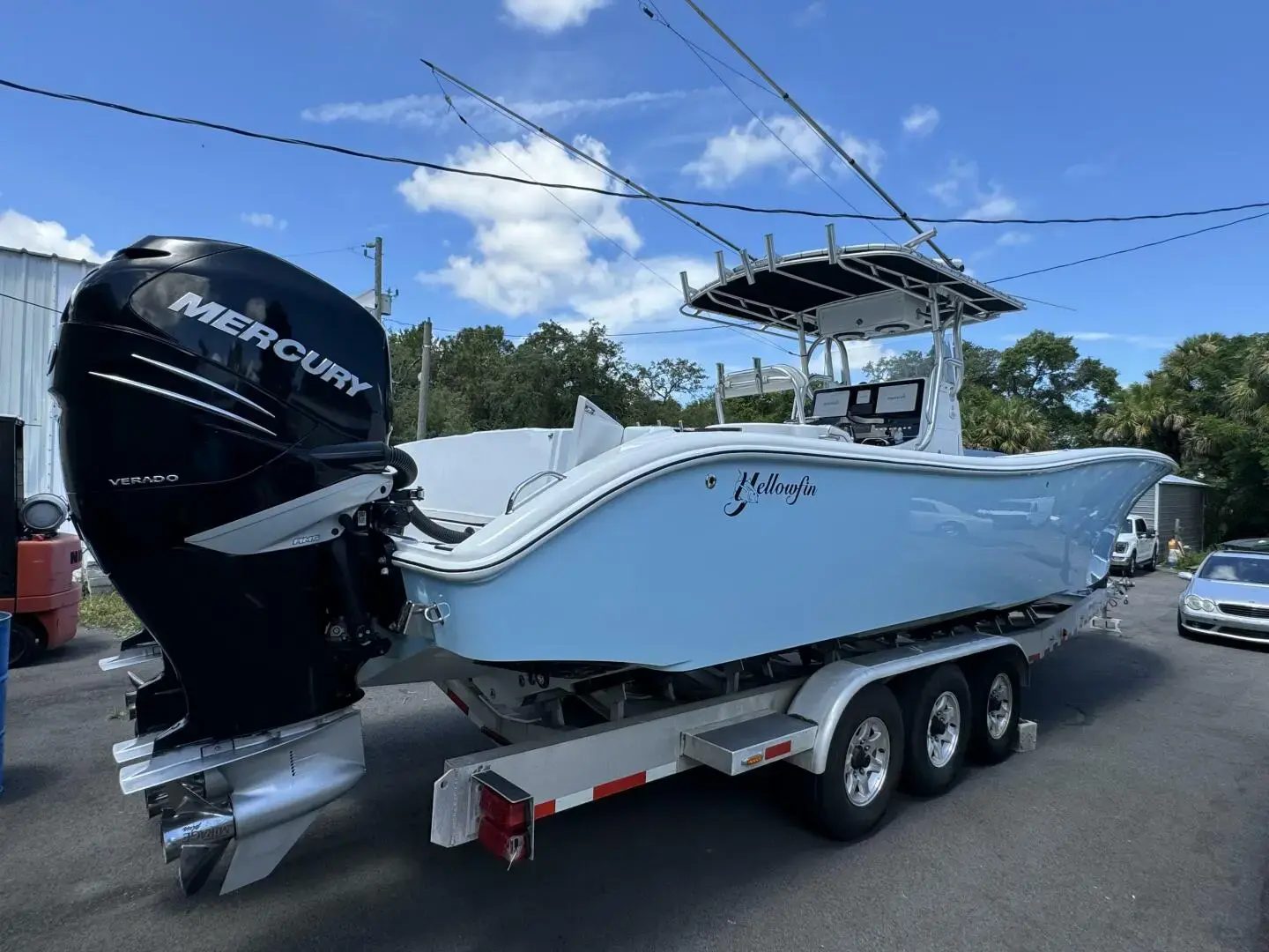 2005 Yellowfin 36 offshore