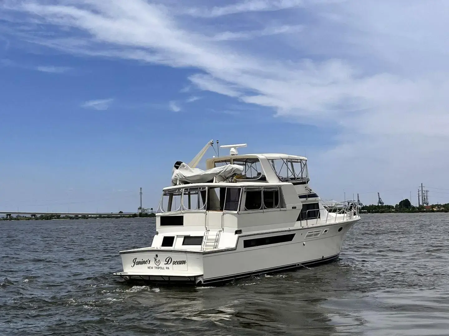 1989 Californian cockpit motor yacht