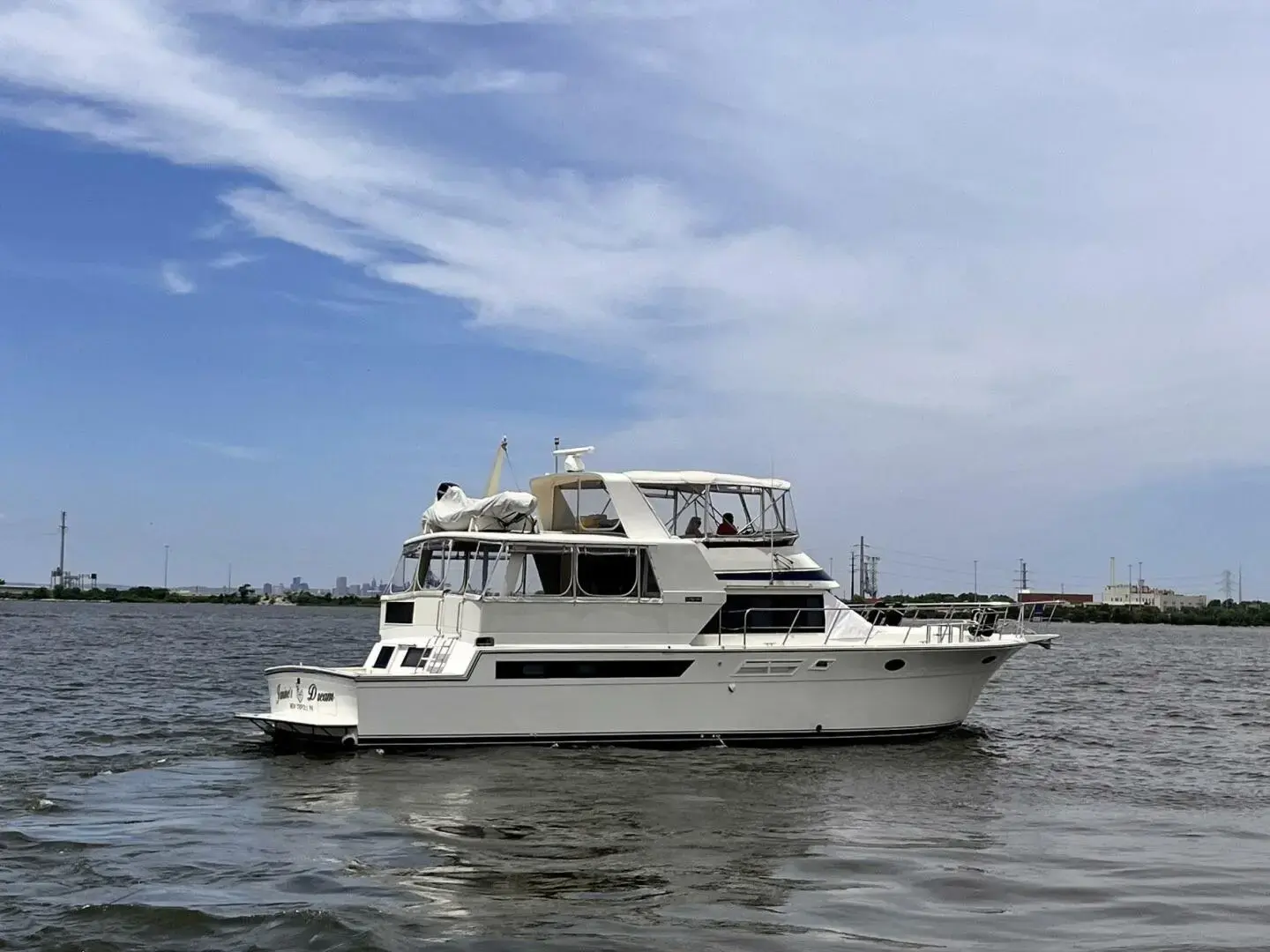 1989 Californian cockpit motor yacht