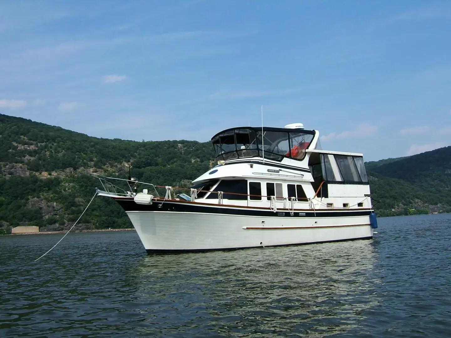 1986 Boatyard 40' sundeck trawler