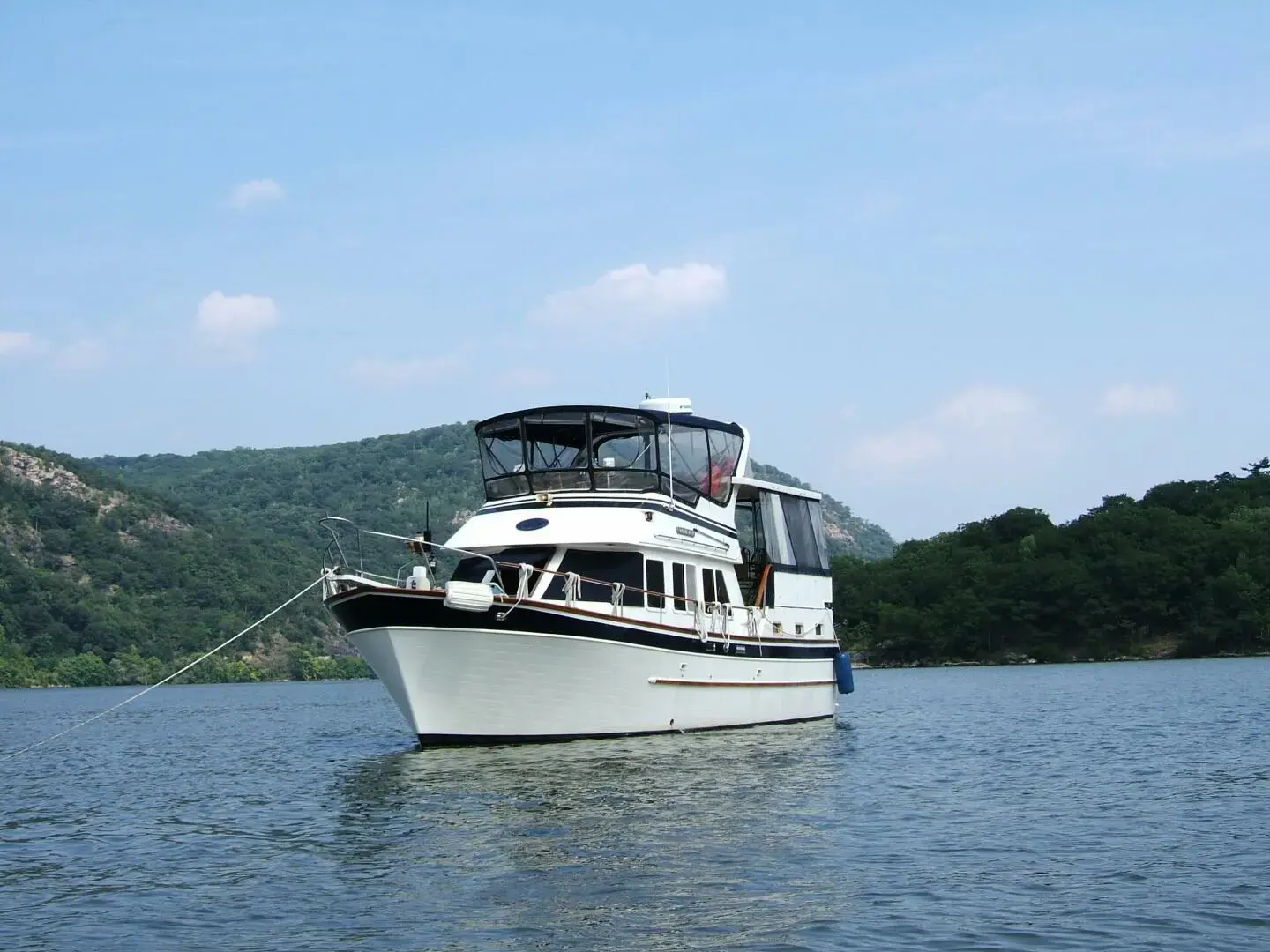 1986 Boatyard 40' sundeck trawler