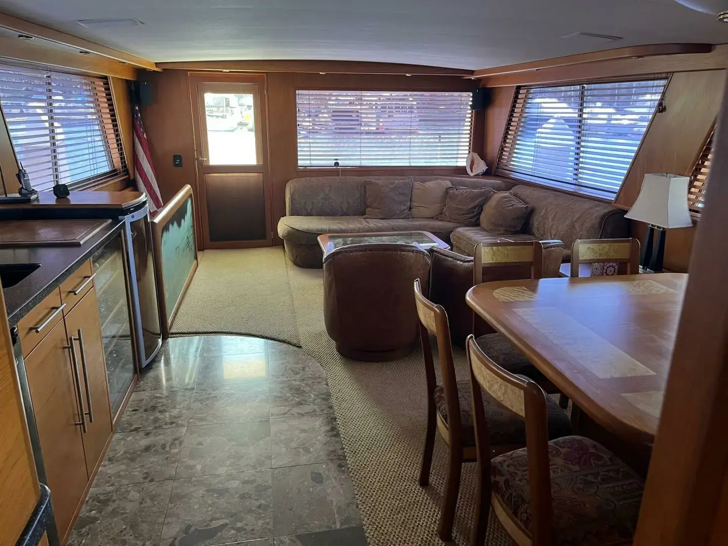 1986 Hatteras 70' cockpit motor yacht