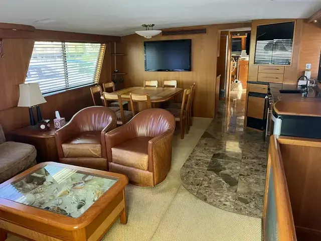 Hatteras 70' Cockpit Motor Yacht