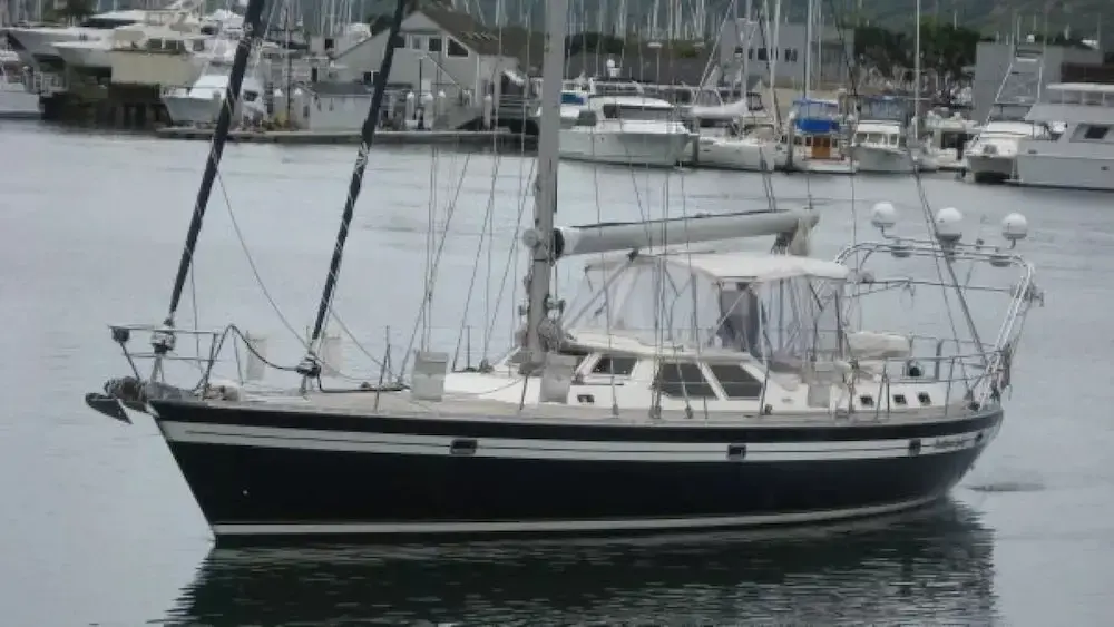 2006 Tayana 58 deck saloon