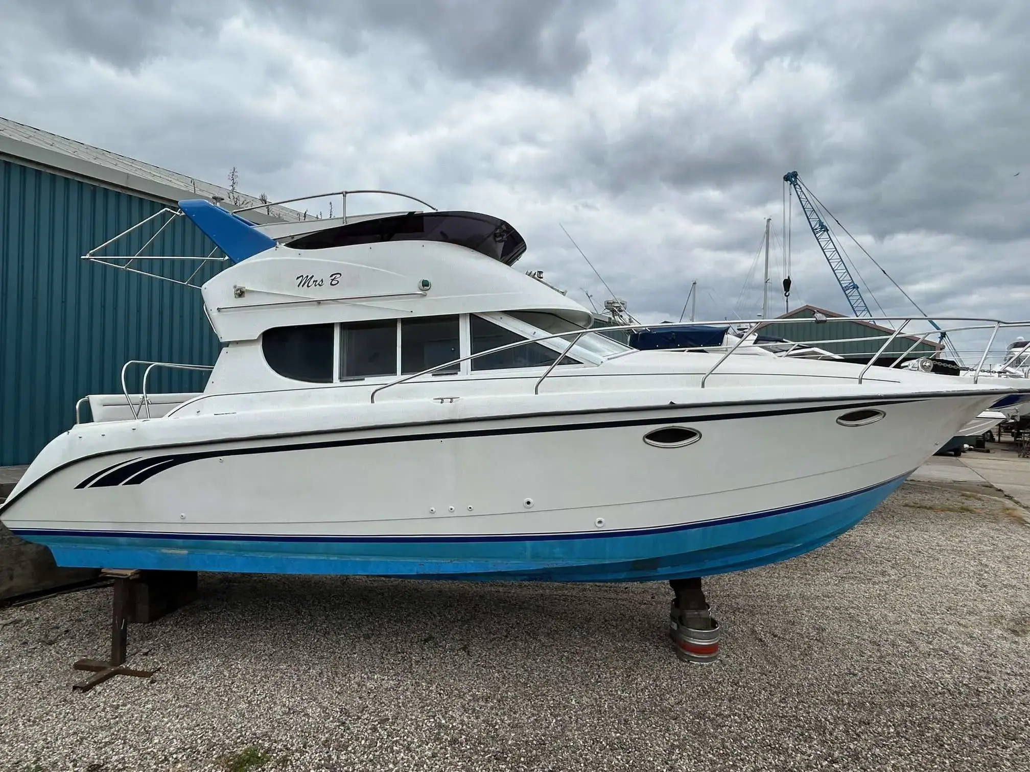 1994 Silverton 312 sedan flybridge