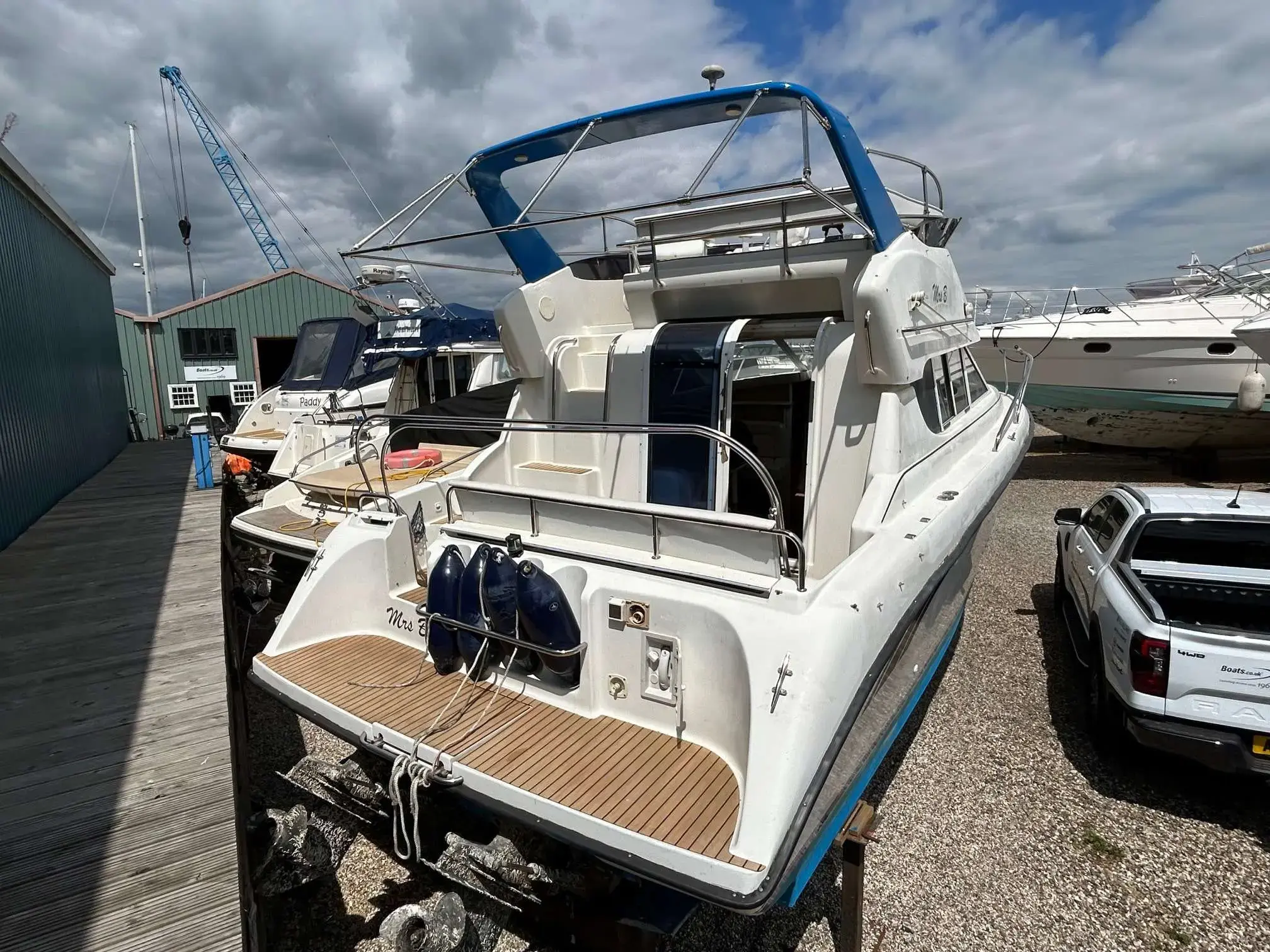 1994 Silverton 312 sedan flybridge