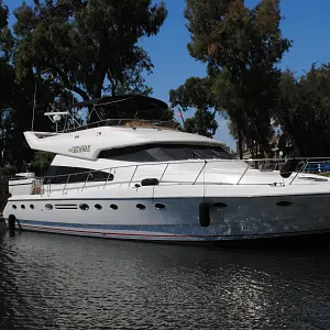 1991 Johnson 63 Flybridge -