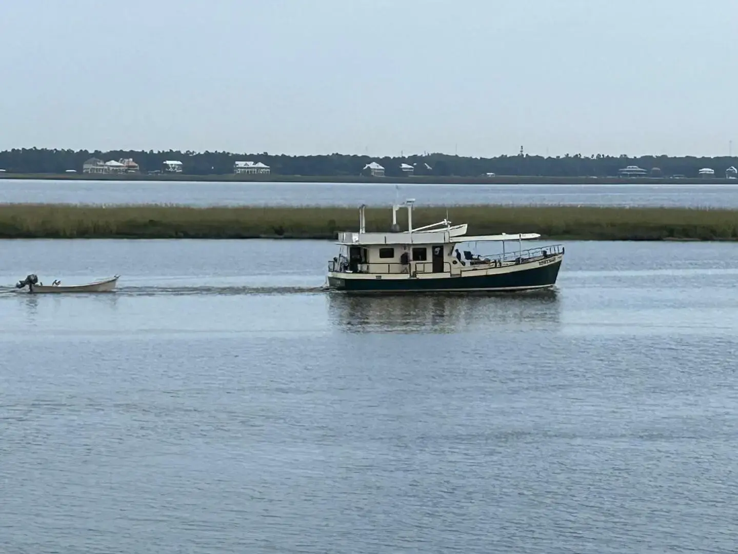 1989 Custom trawler chandeleur lugger