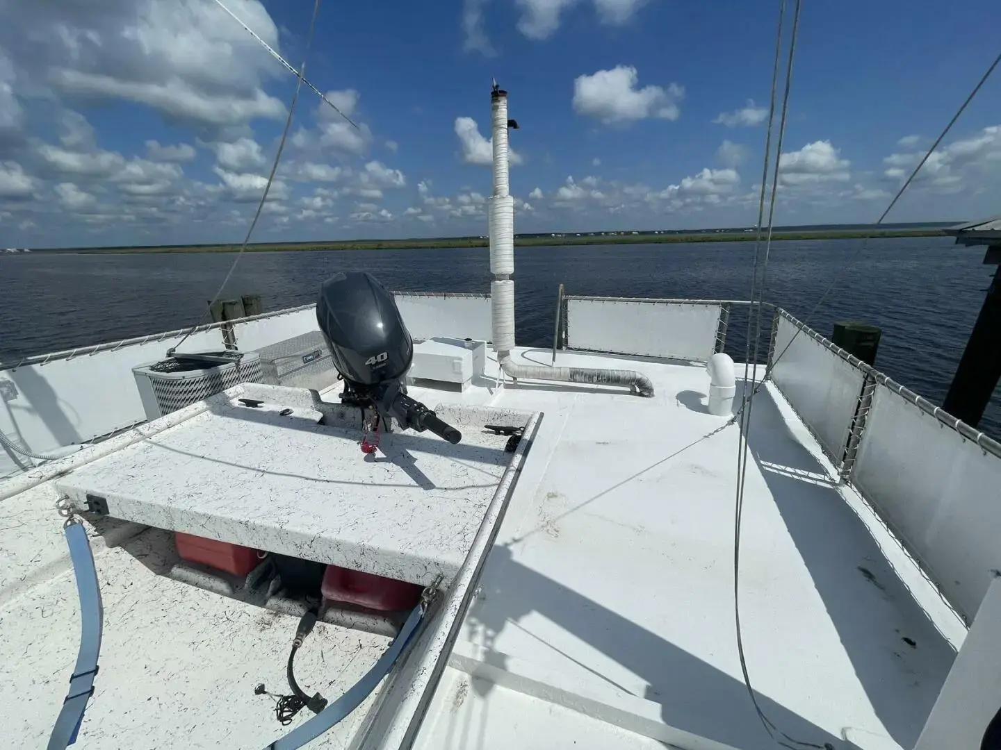 1989 Custom trawler chandeleur lugger