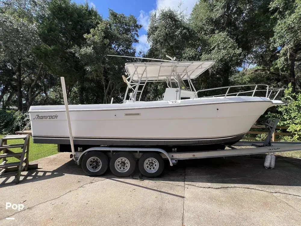 2001 Shamrock 270 open