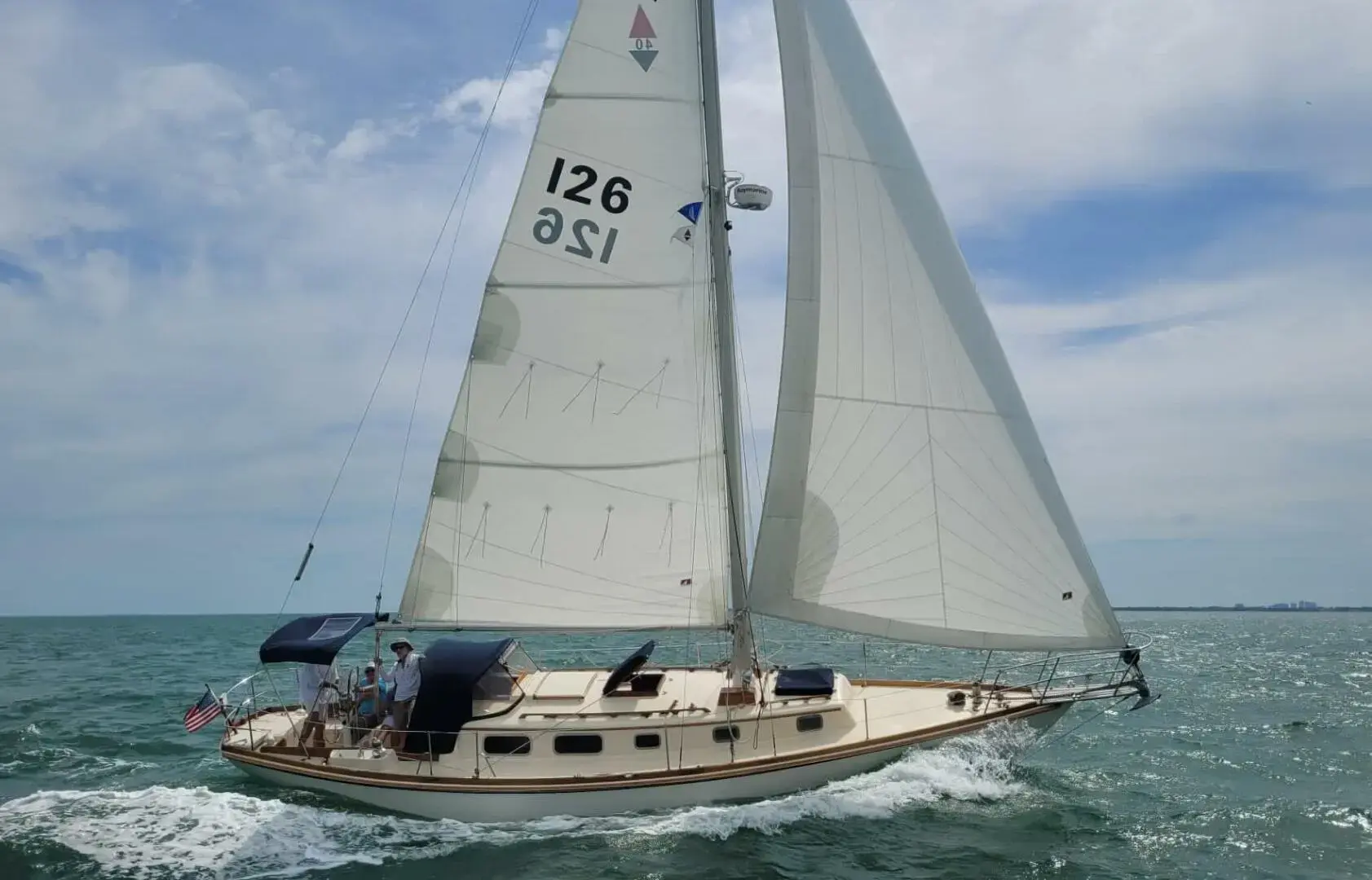 1981 Bristol centerboard cutter