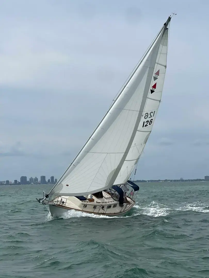 1981 Bristol centerboard cutter