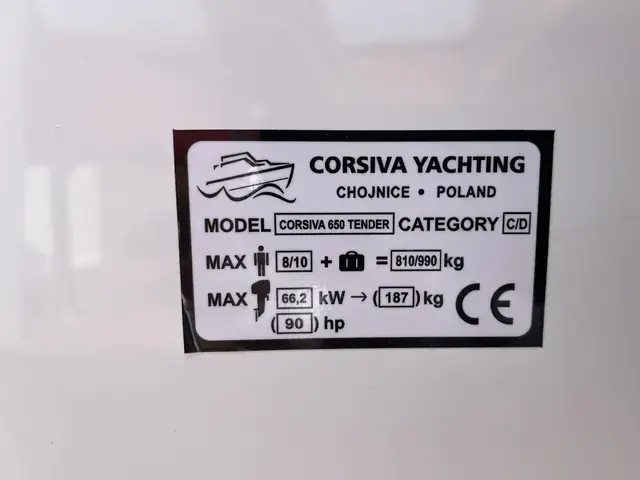 Corsiva boats 650 Tender