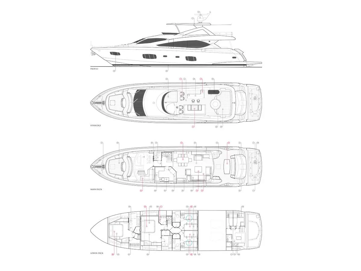 2011 Sunseeker yacht 88