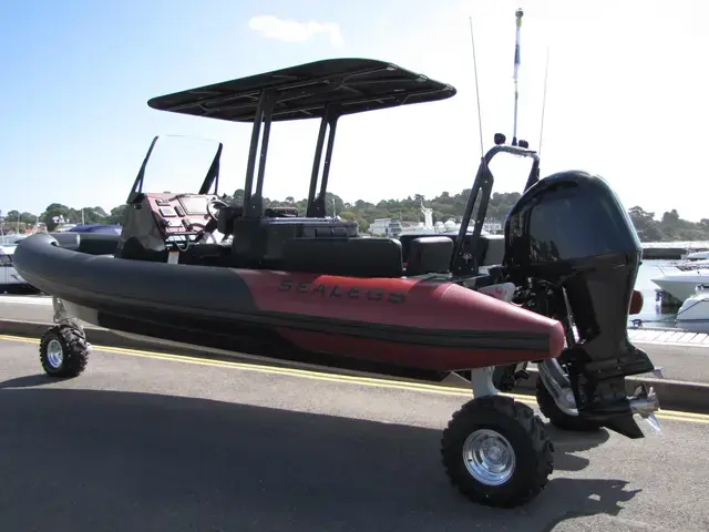 Sealegs Boats 7.5. Hydrasol Amphibious Rib