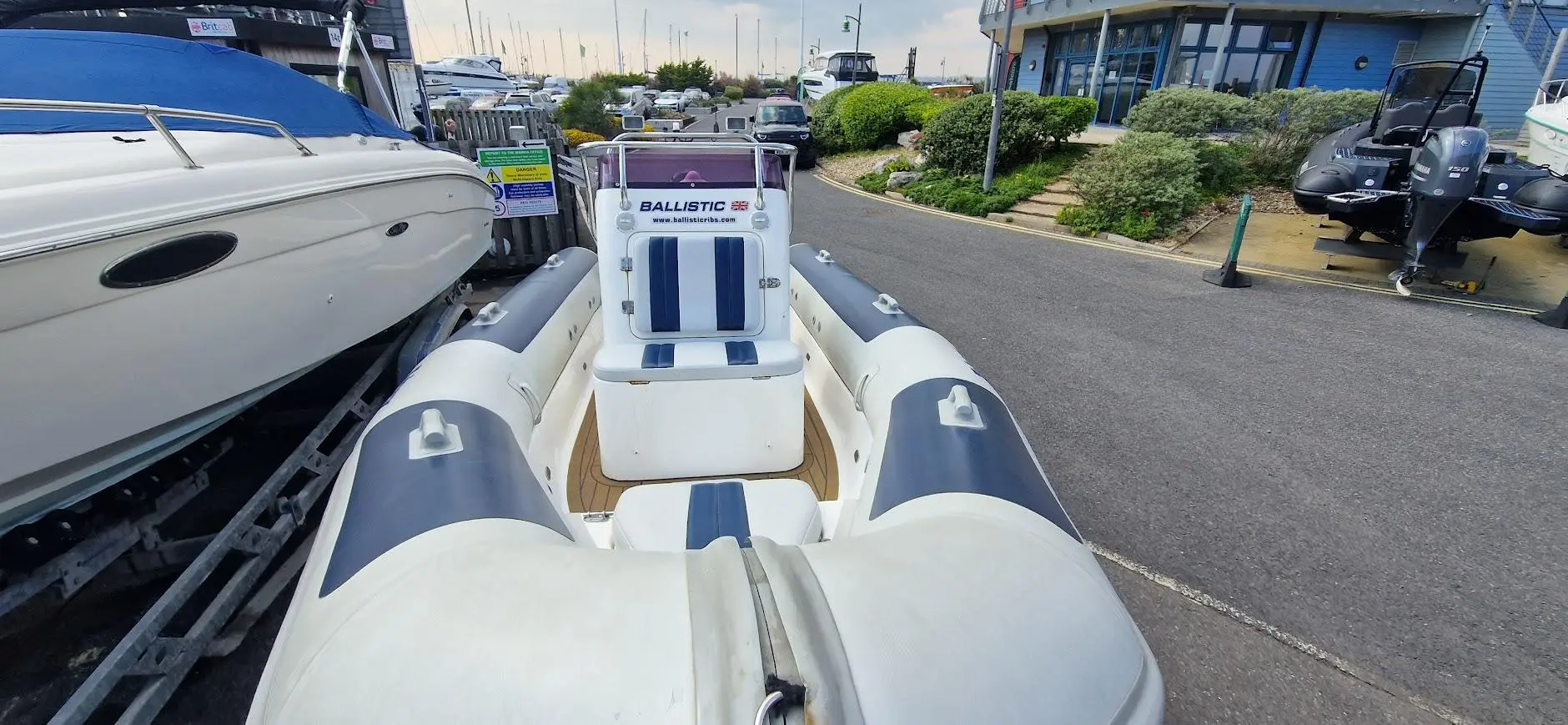 2010 Evinrude 550 rib