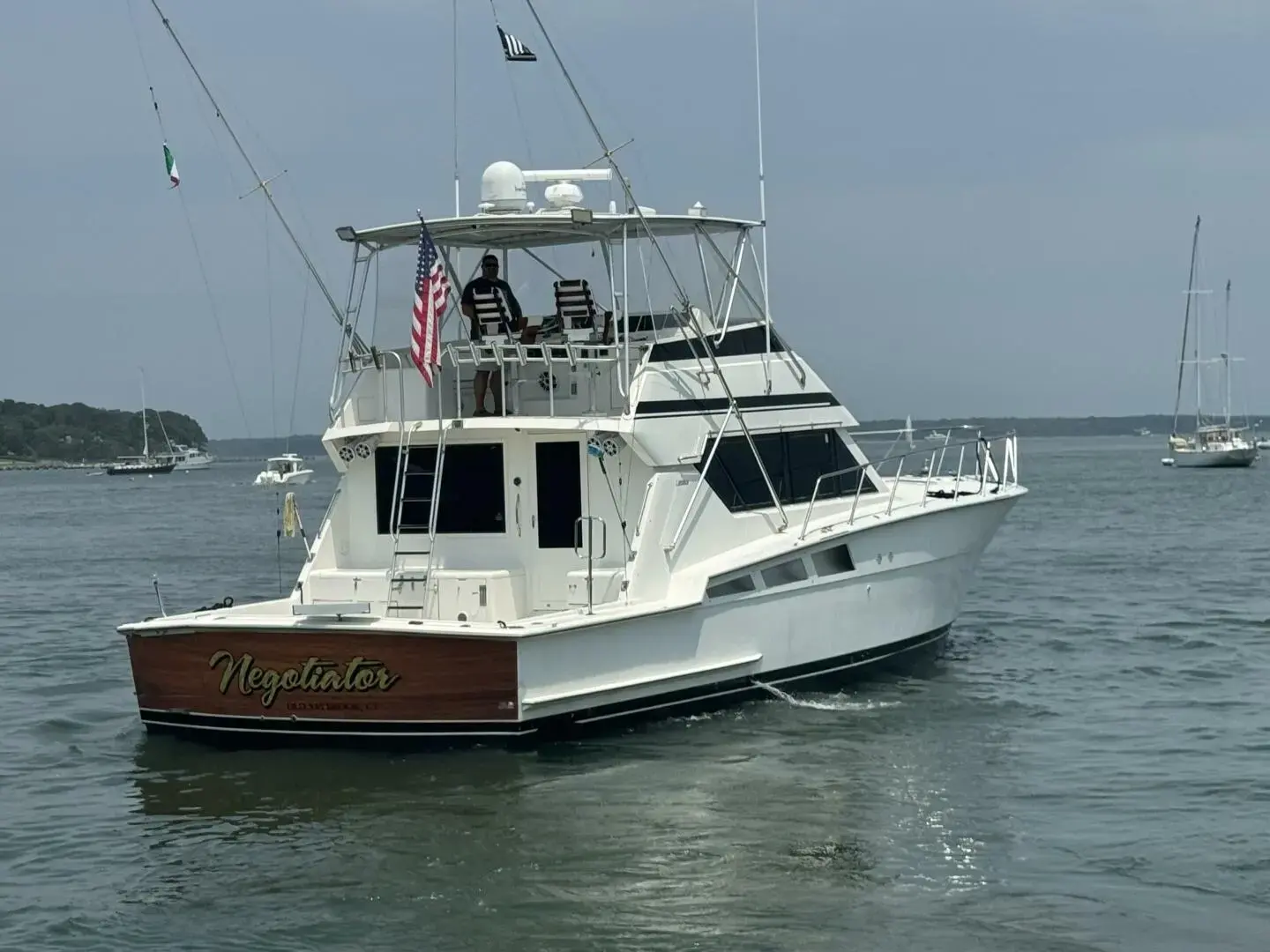 1994 Hatteras 54 convertible