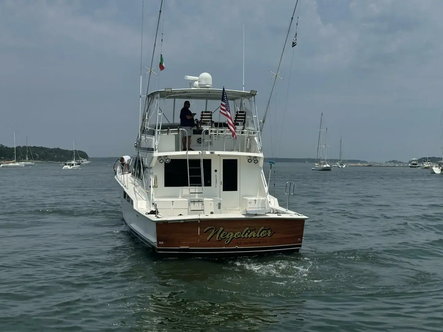 1994 Hatteras 54 convertible