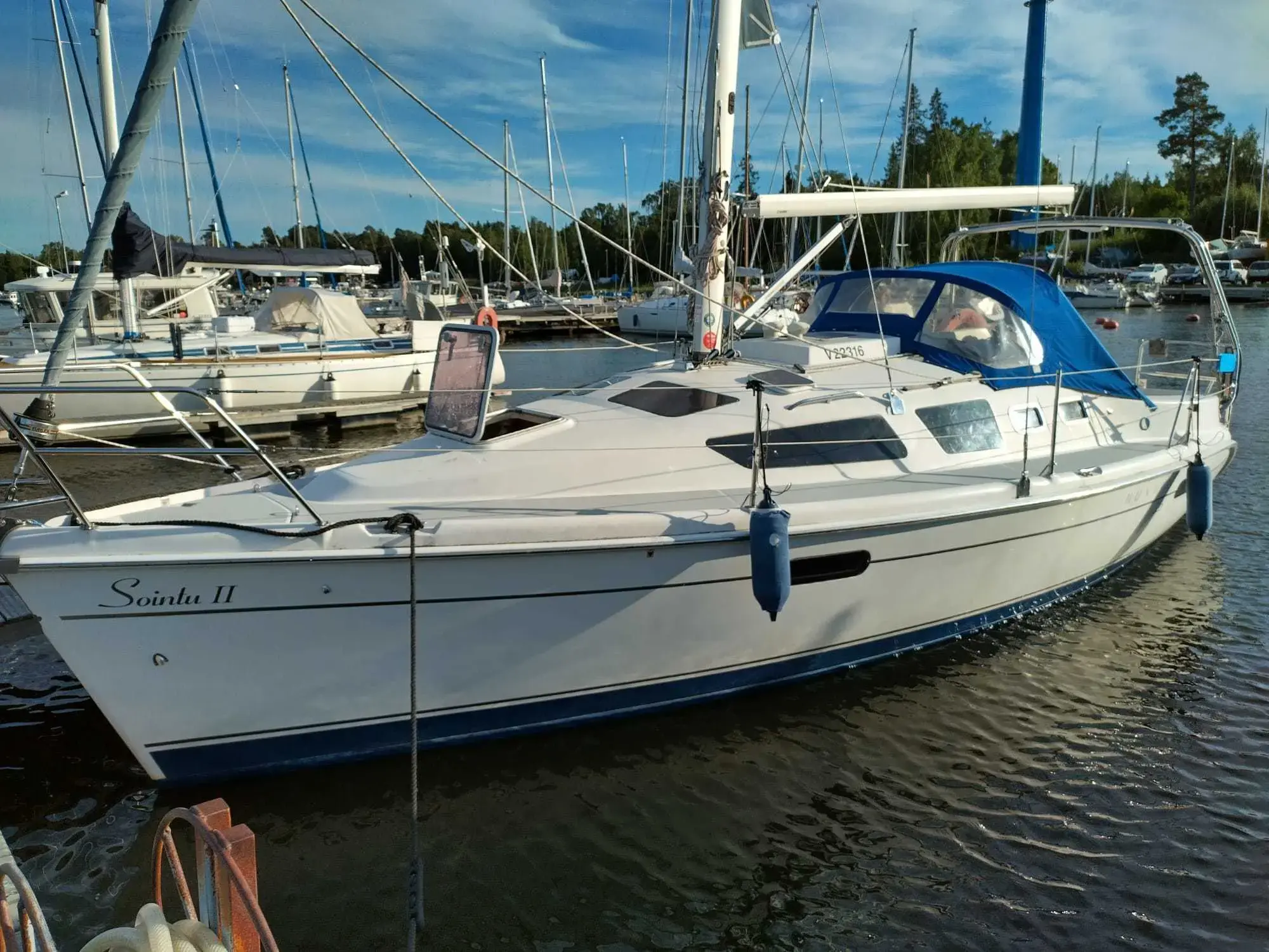 2002 Hunter 326