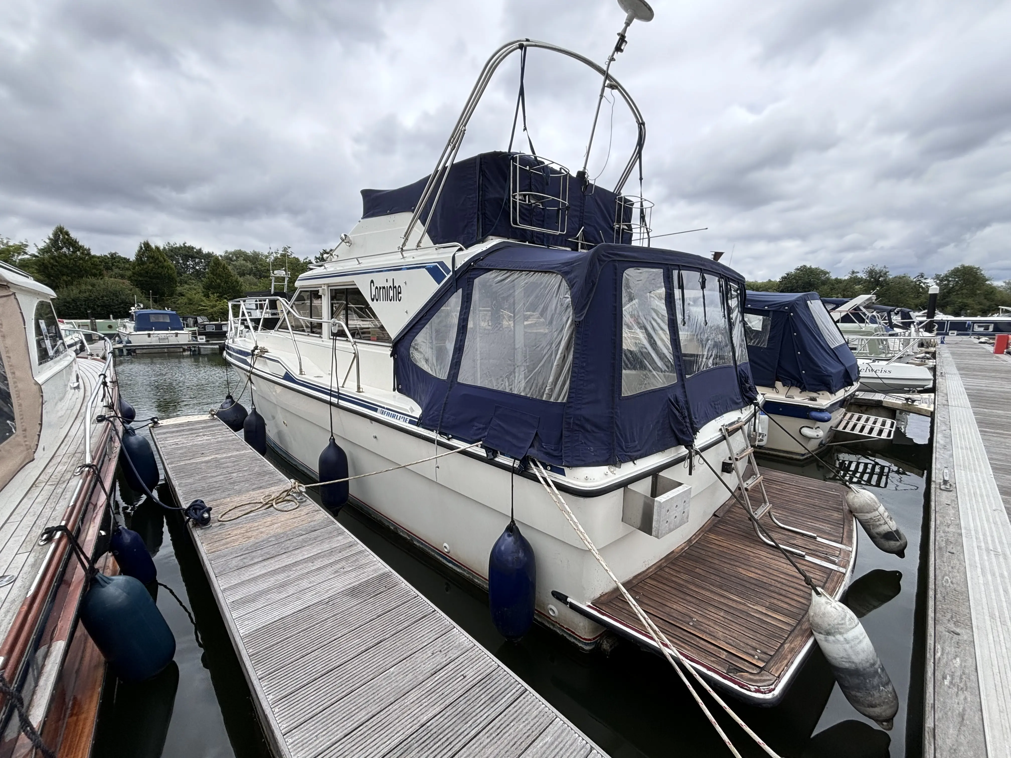 1986 Fairline 31 corniche