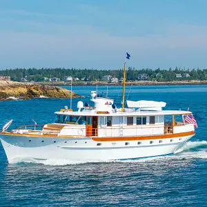 1958 Trumpy Fantail Houseboat