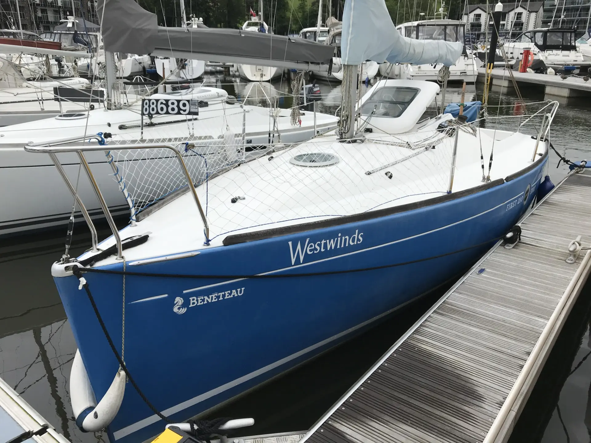 1998 Beneteau first 210