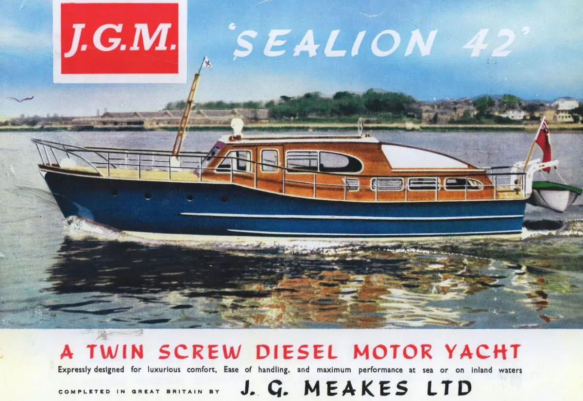 J G MEAKES SEALION 42 1964