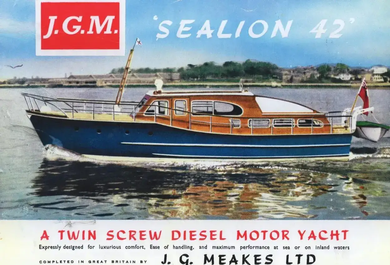 J G MEAKES SEALION 42 1964