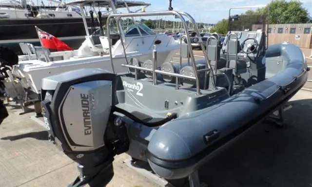 2015 Evinrude 710 rib