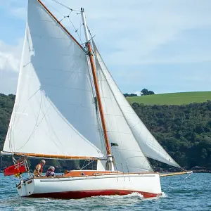  Classic 28' GRP Falmouth Working Boat Gaff Cutter