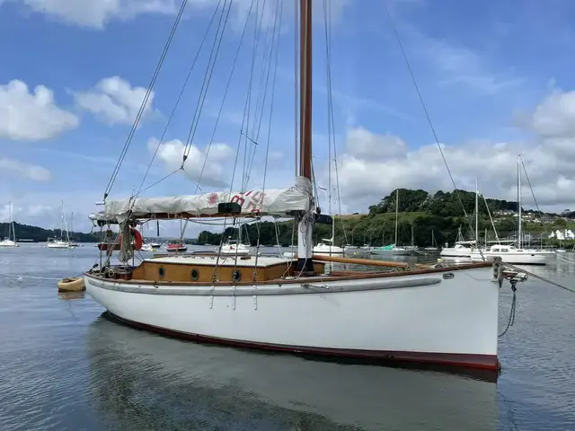 Classic 28' GRP Falmouth Working Boat Gaff Cutter