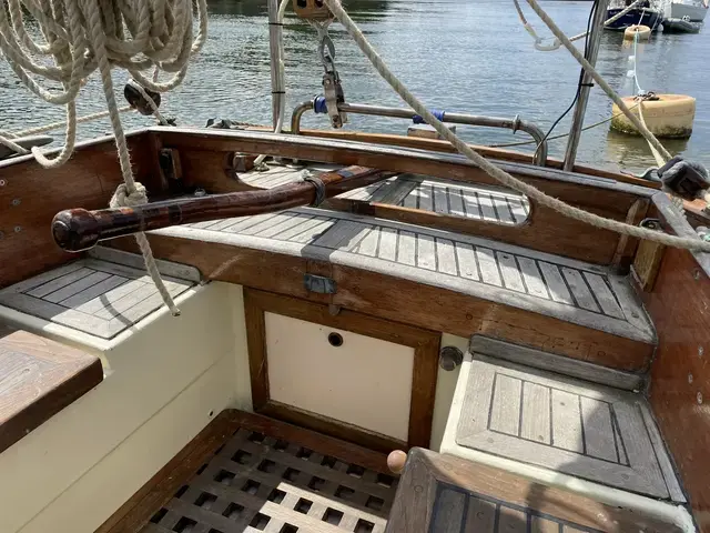 Classic 28' GRP Falmouth Working Boat Gaff Cutter