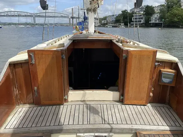 Classic 28' GRP Falmouth Working Boat Gaff Cutter