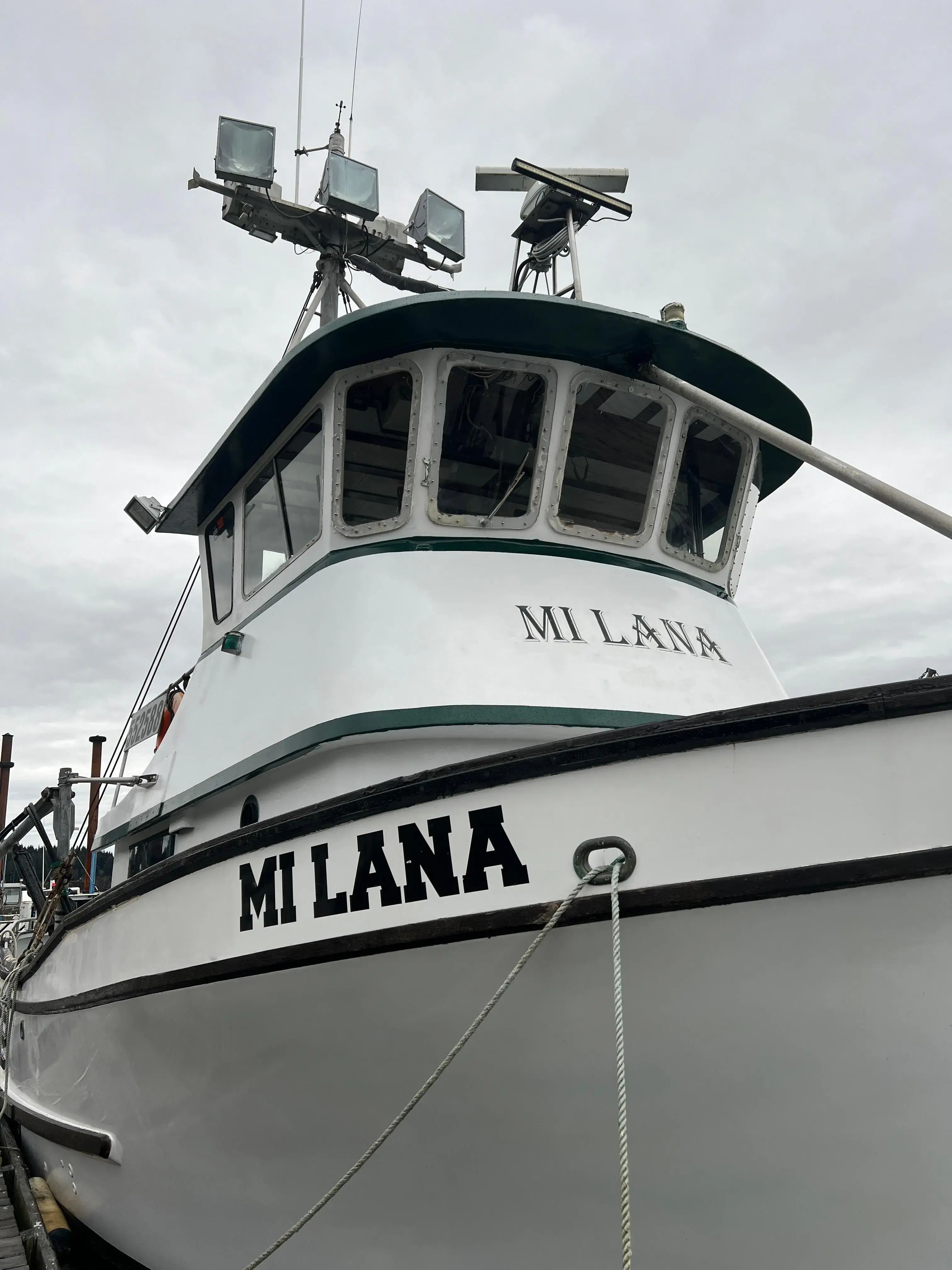 1973 Northwest fishing vessel mi lana