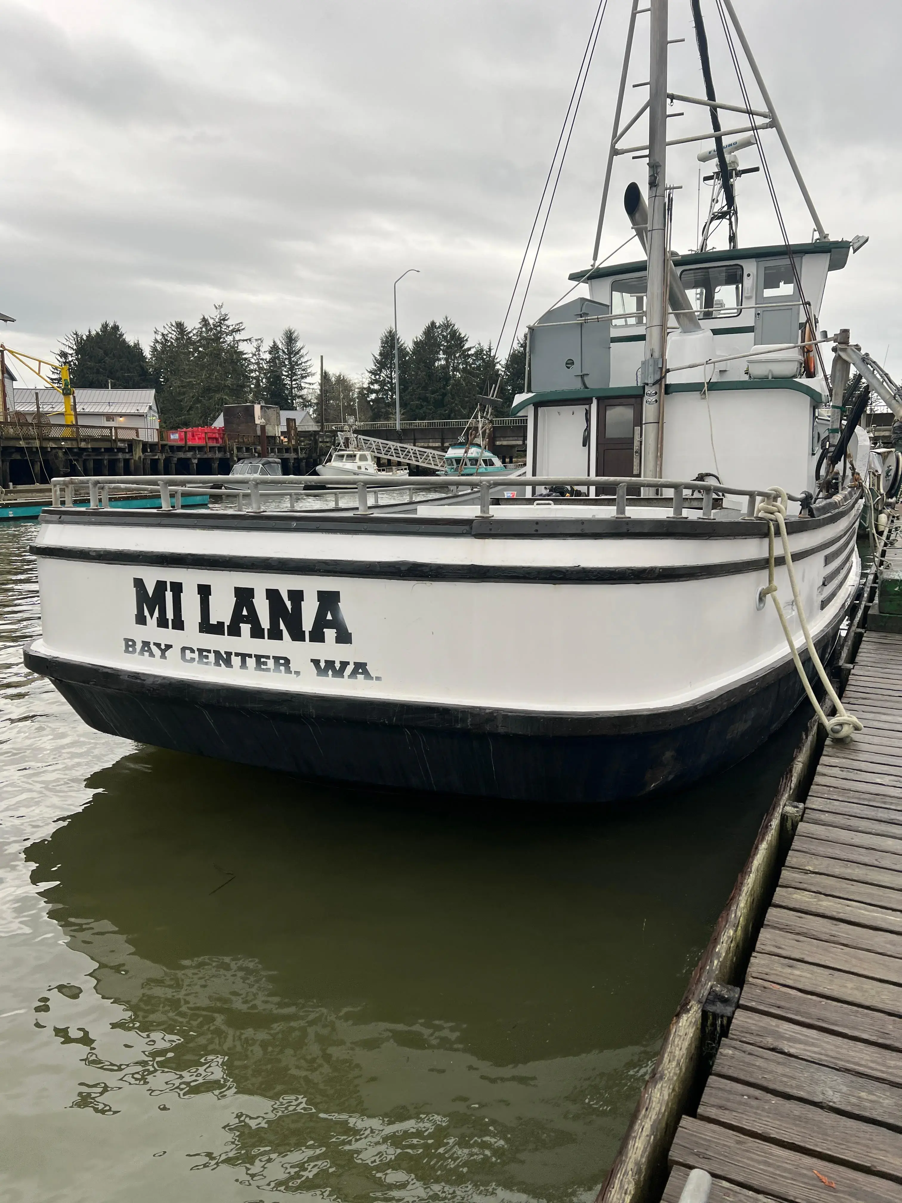 1973 Northwest fishing vessel mi lana