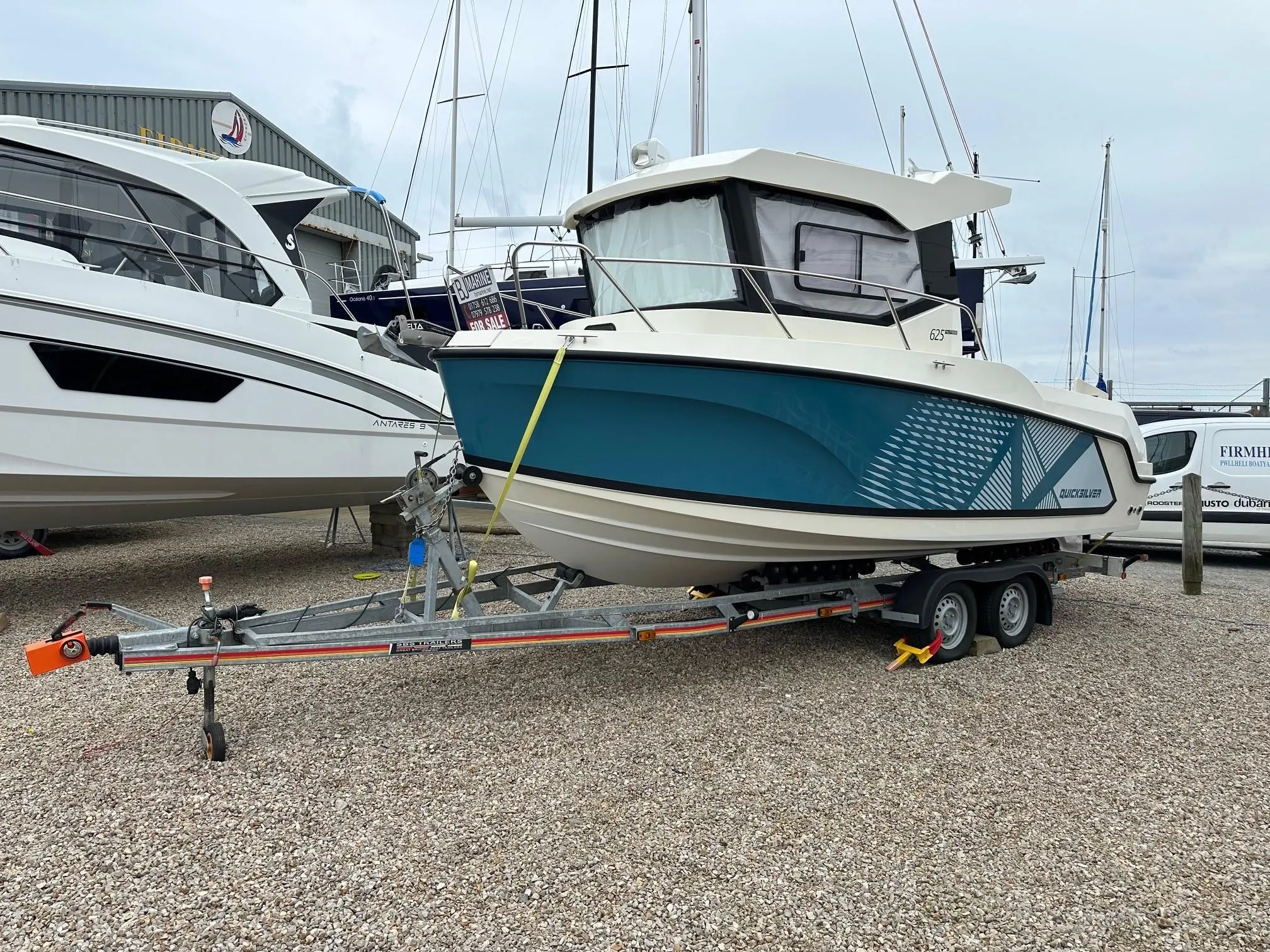 2022 Quicksilver 625 pilothouse