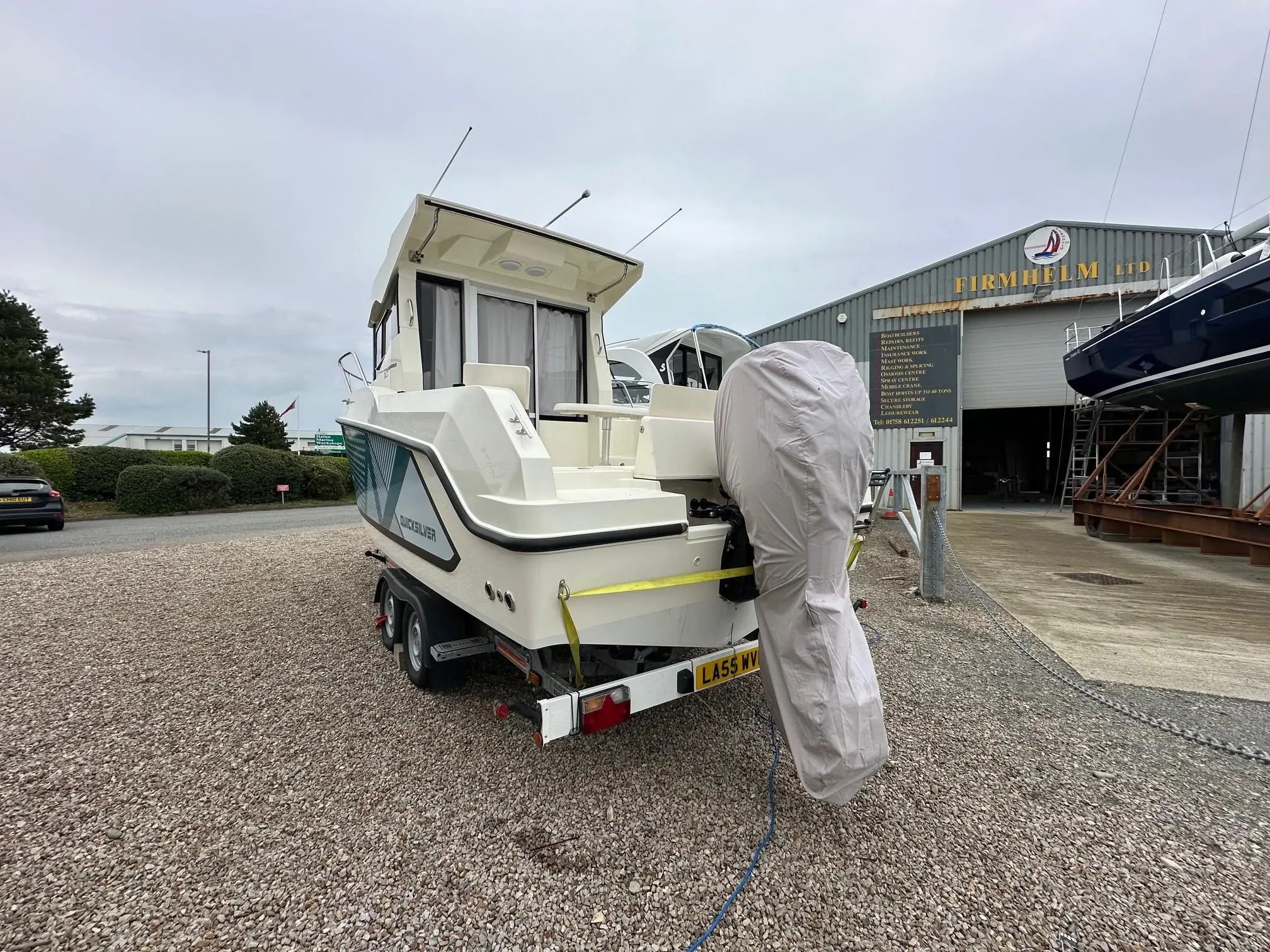 2022 Quicksilver 625 pilothouse